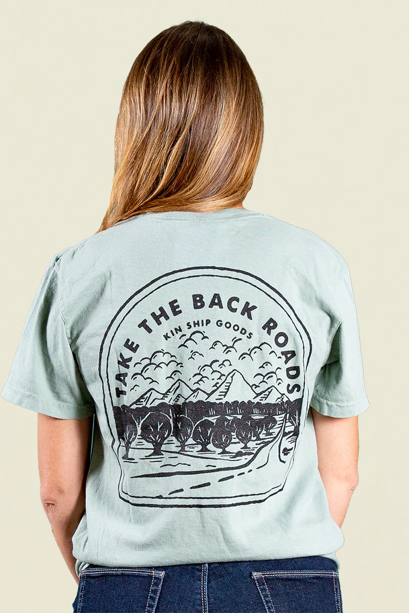 Back Roads Pocket Tee - Image 3