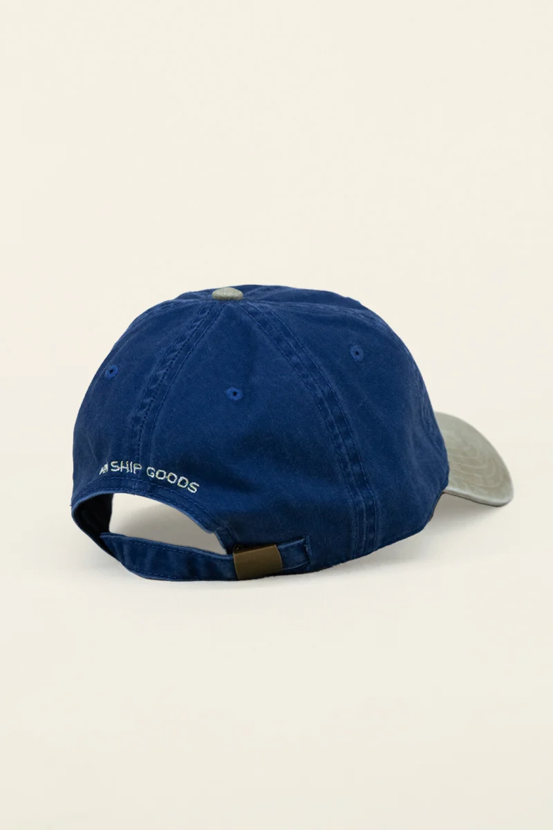 Lantern Hat, Khaki/Navy - Image 5