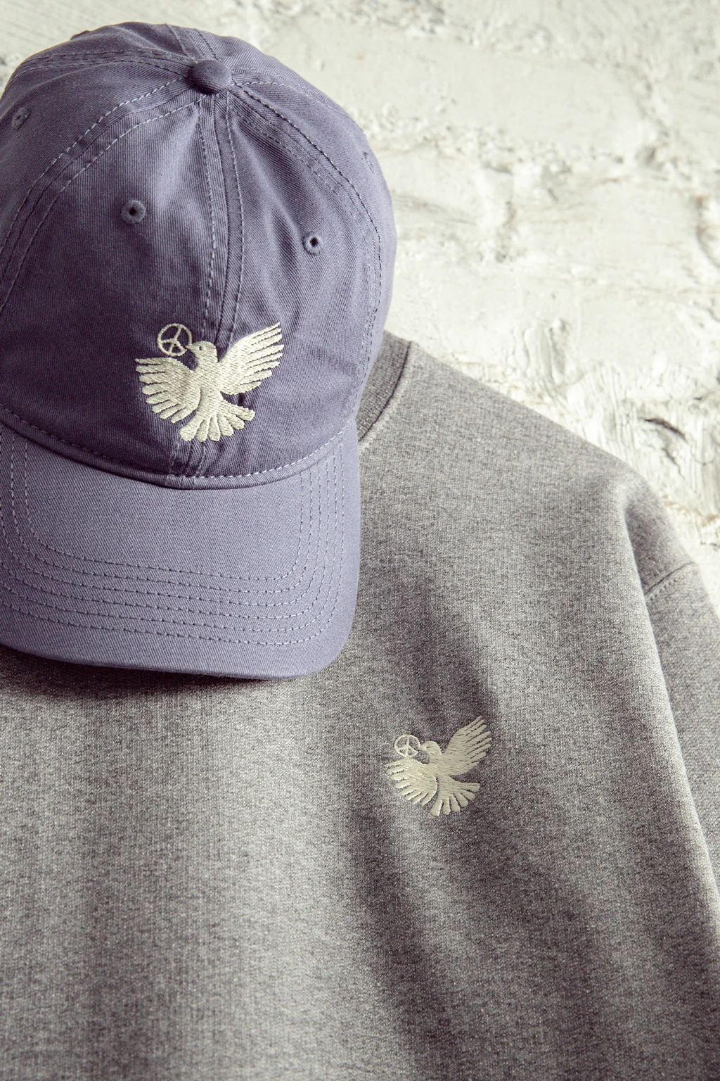 Make Peace Embroidered Sweatshirt - Image 3