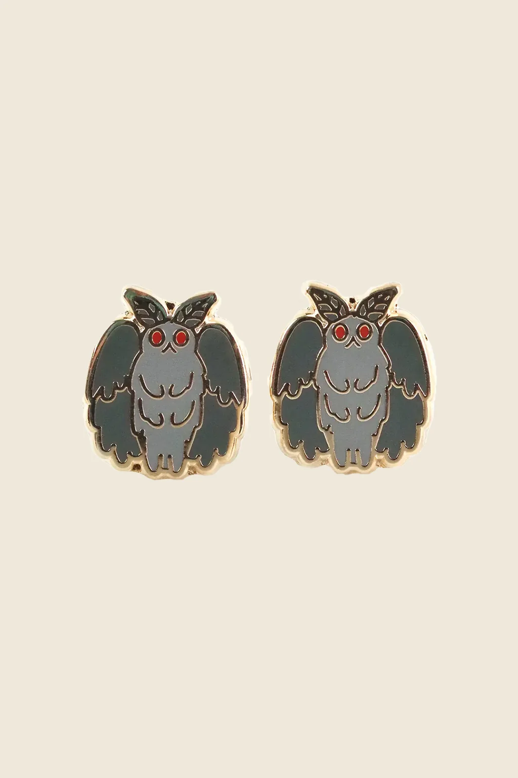 Mothman Earrings