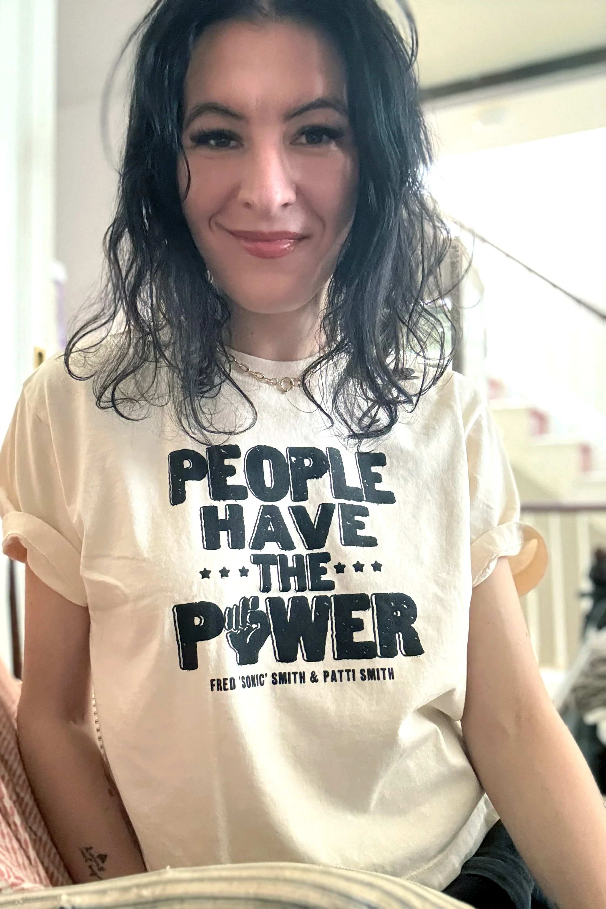 People Have the Power Crop Tee - Image 3