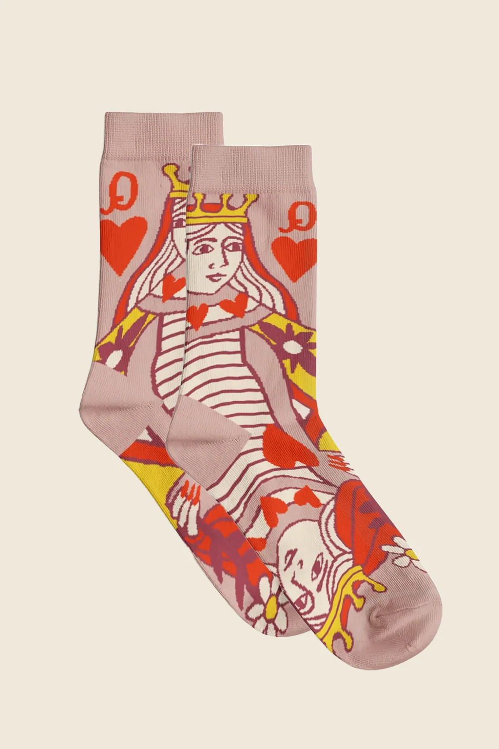 Queen of Hearts Socks