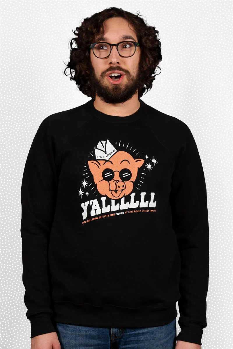 stay f. homekins: trouble sweatshirt - Image 3