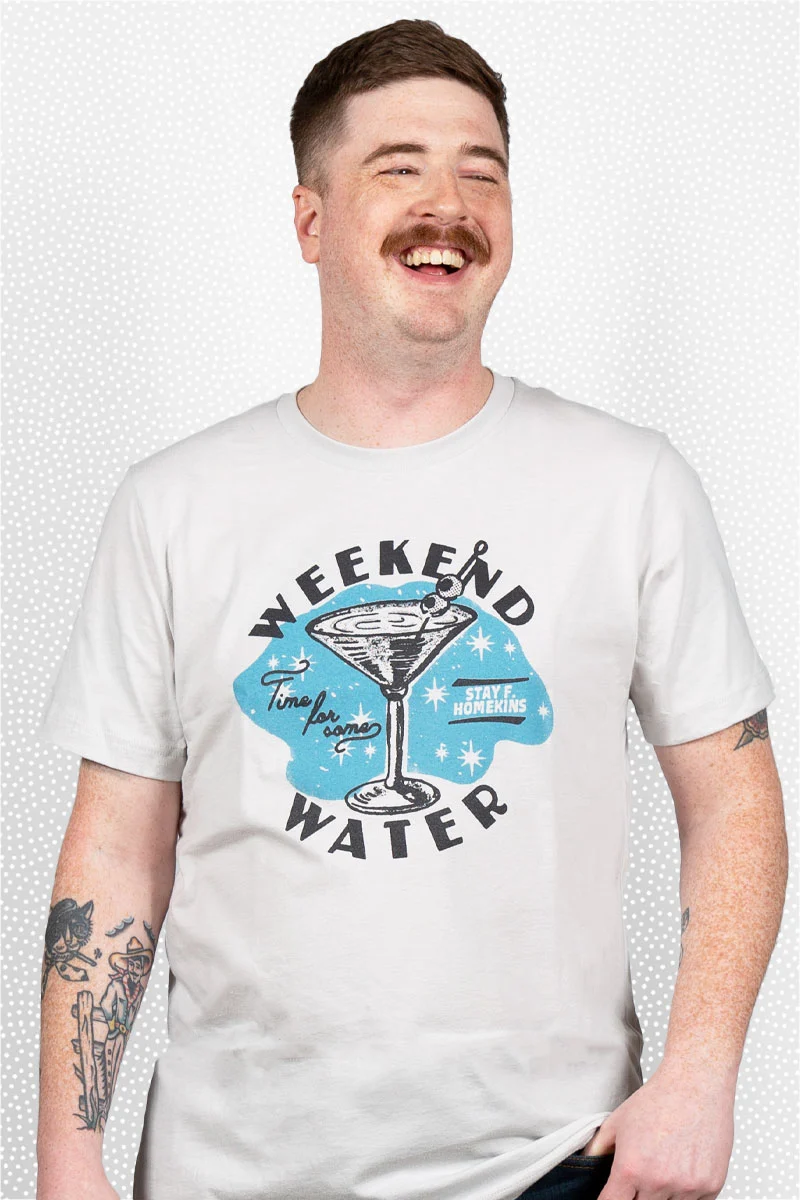 stay f. homekins: weekend water tee - Image 3