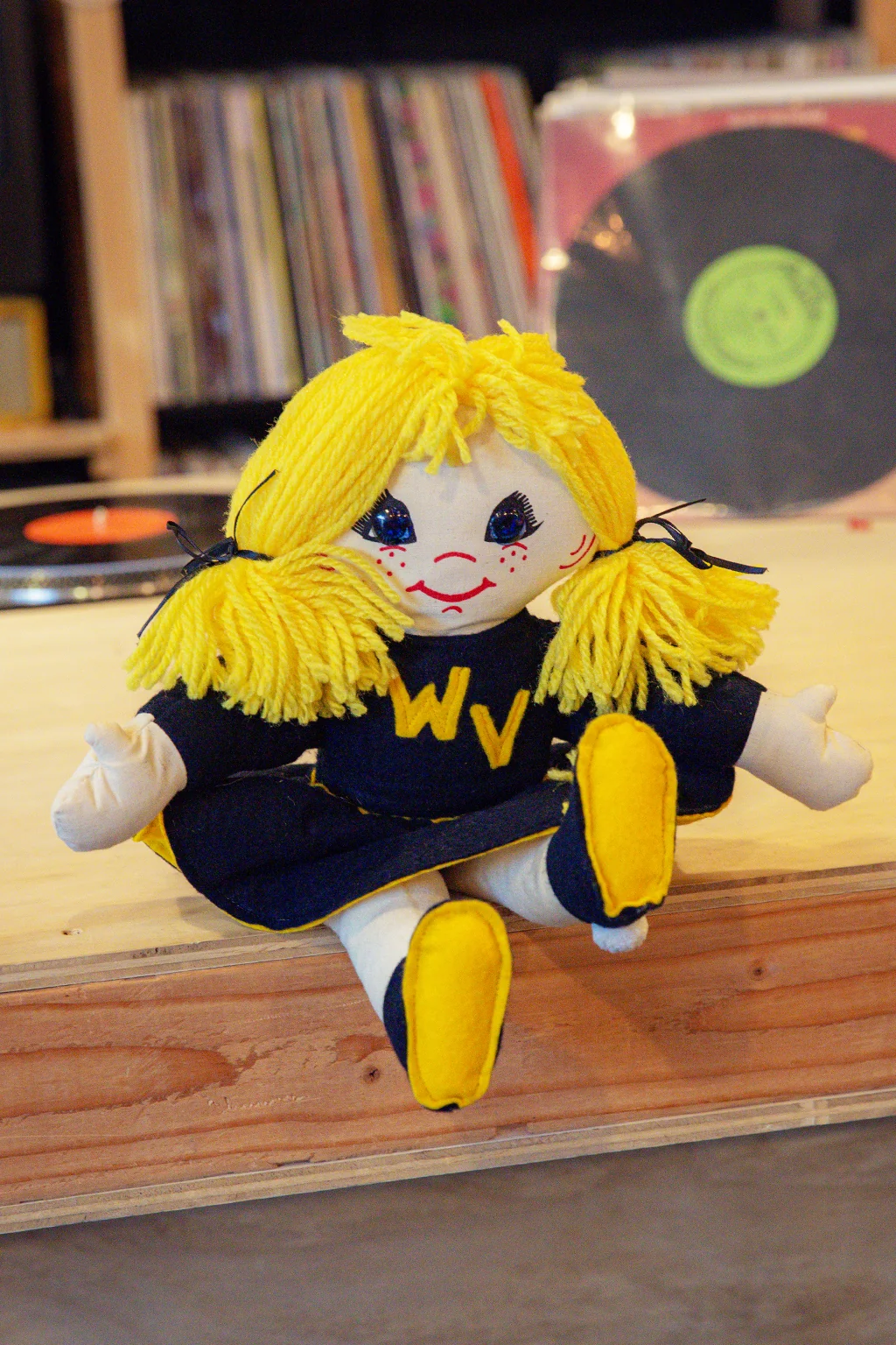 Vintage WVU Doll - Image 2