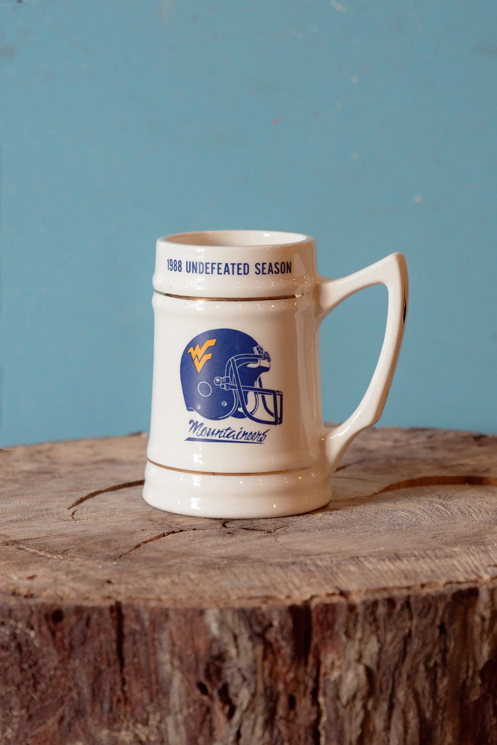 Vintage WVU Stein Mug