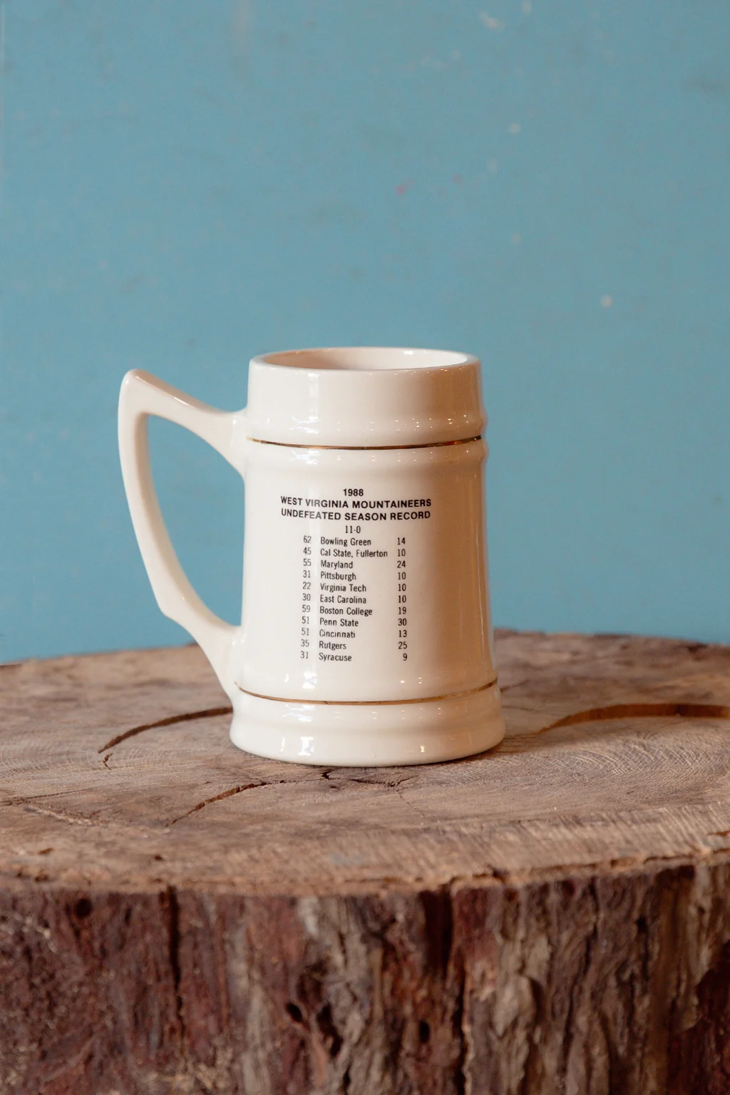 Vintage WVU Stein Mug - Image 2